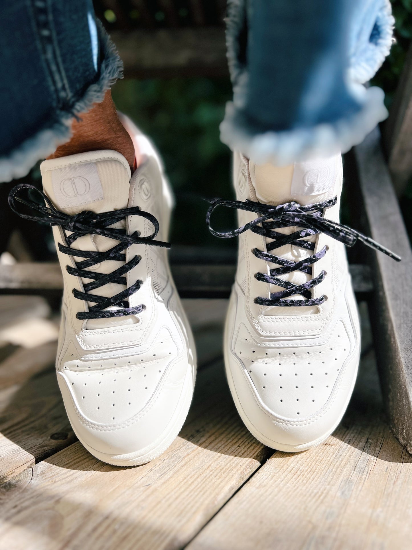 The Indigo Snake Shoelace