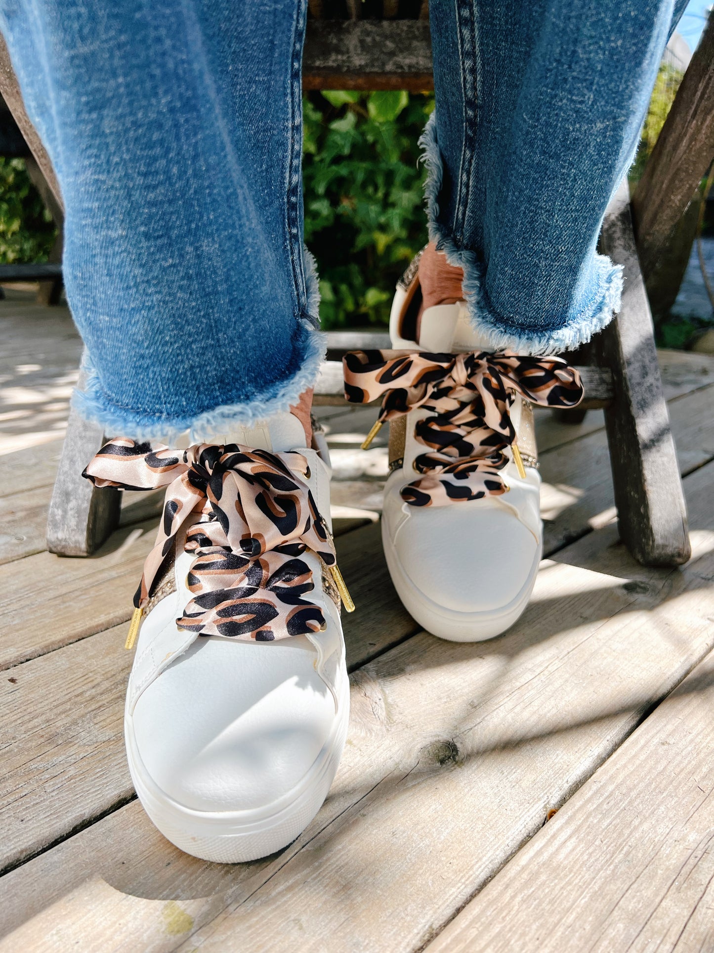 Leopard Scarf Shoelaces