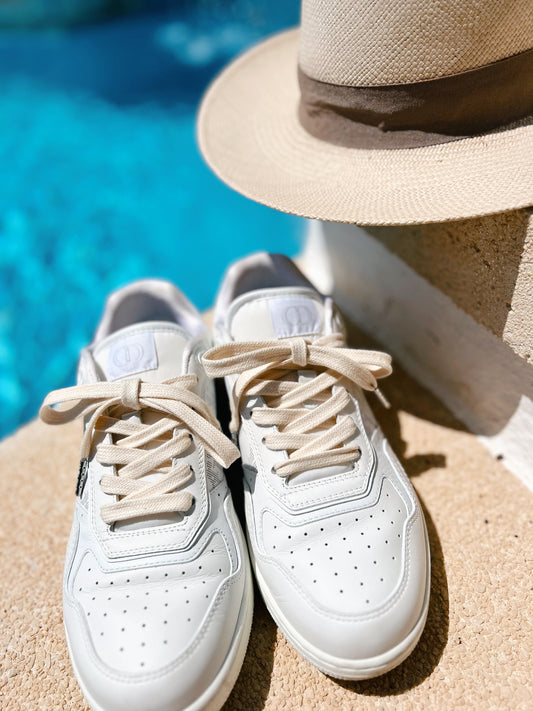Stockholm White Shoelaces