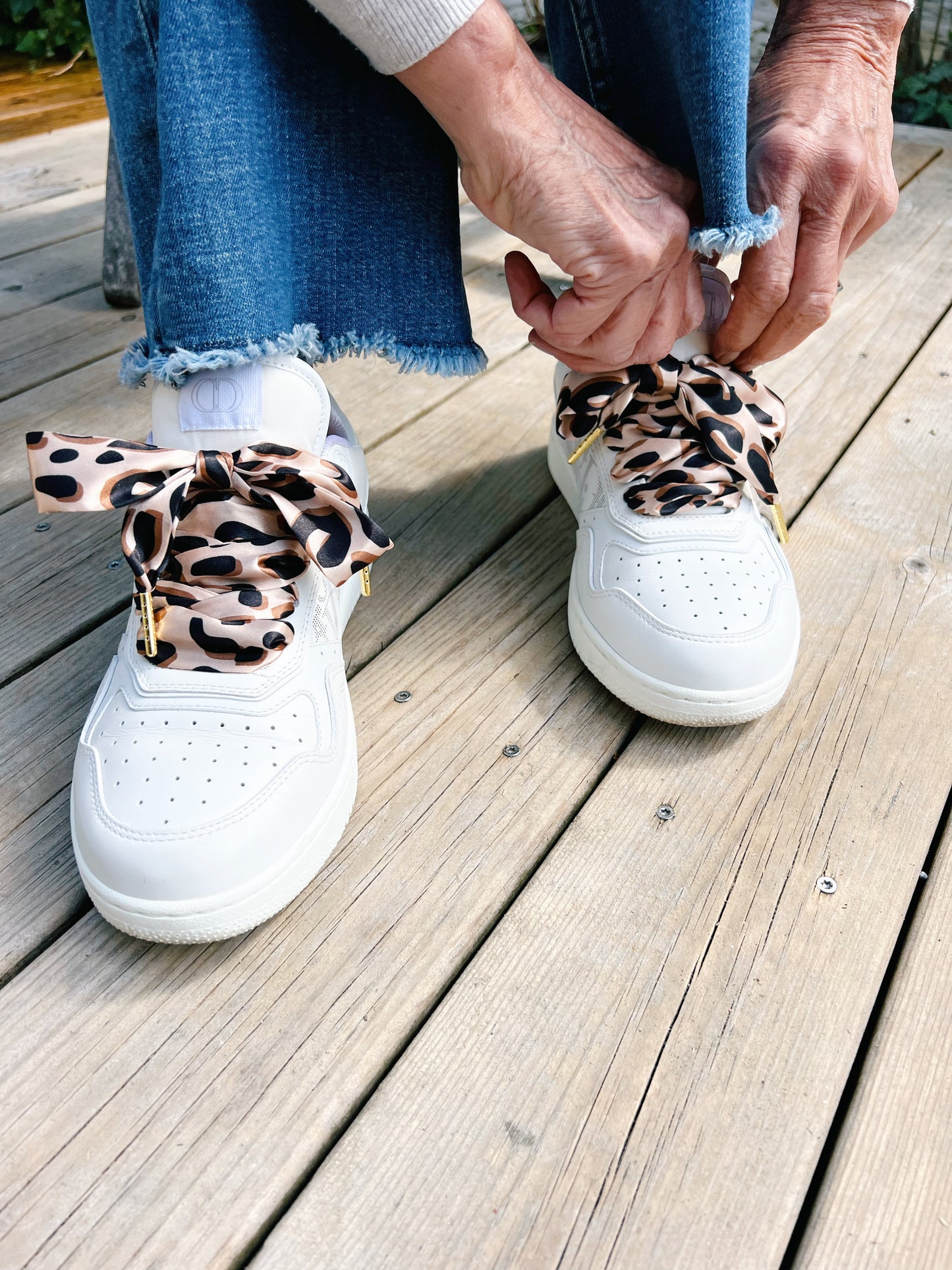 Leopard Scarf Shoelaces