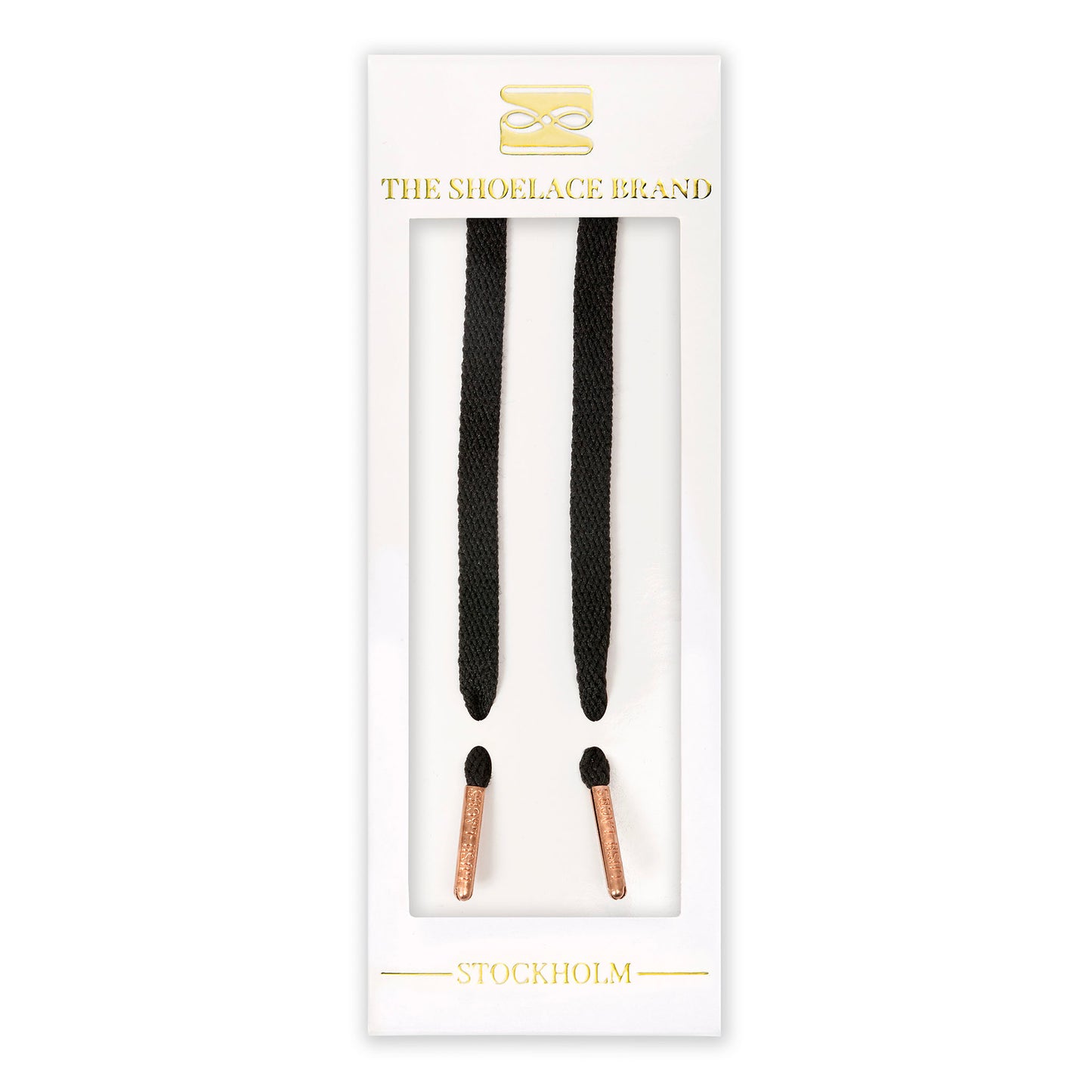 Black Rosé Shoelaces