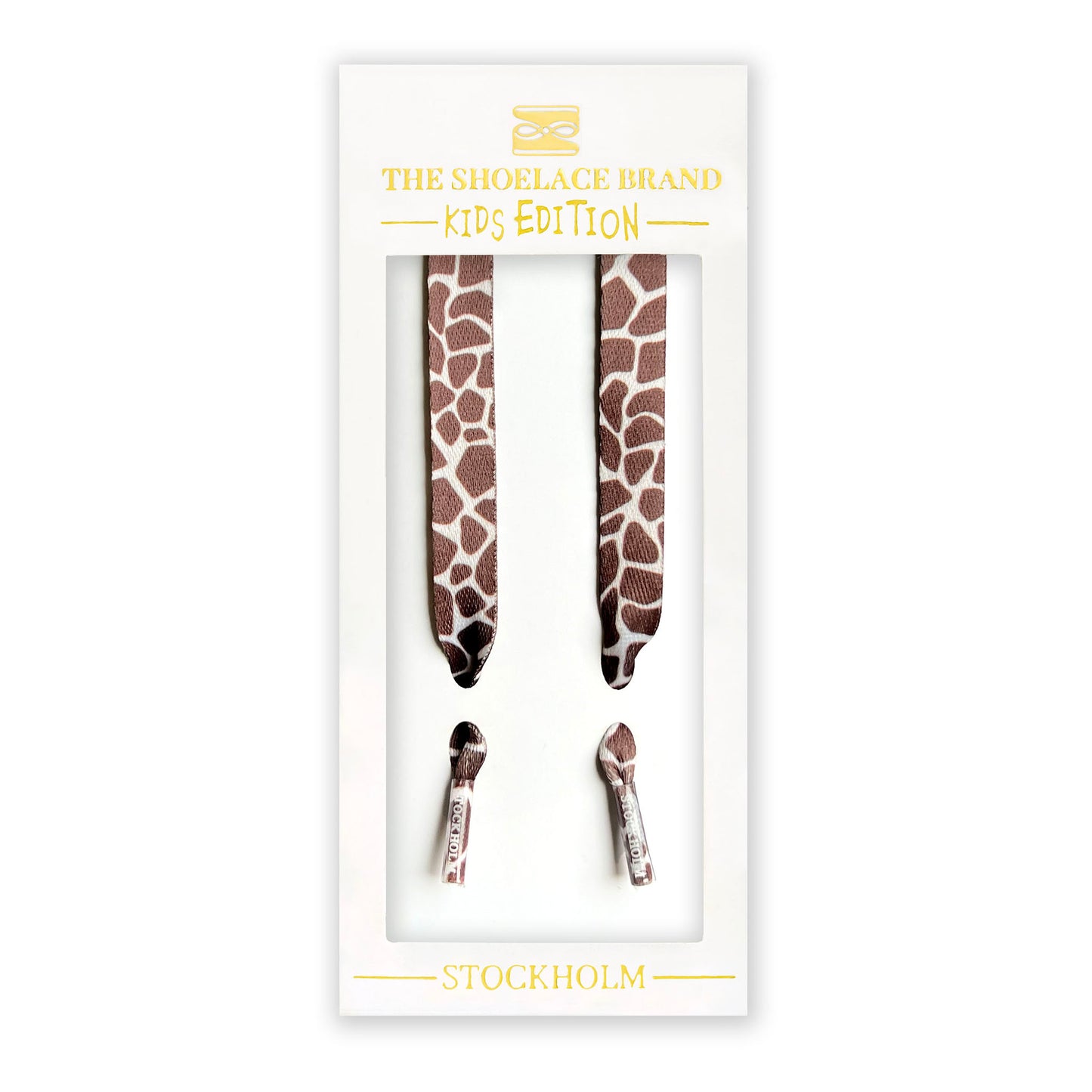 Kids Classic Giraffe Shoelaces