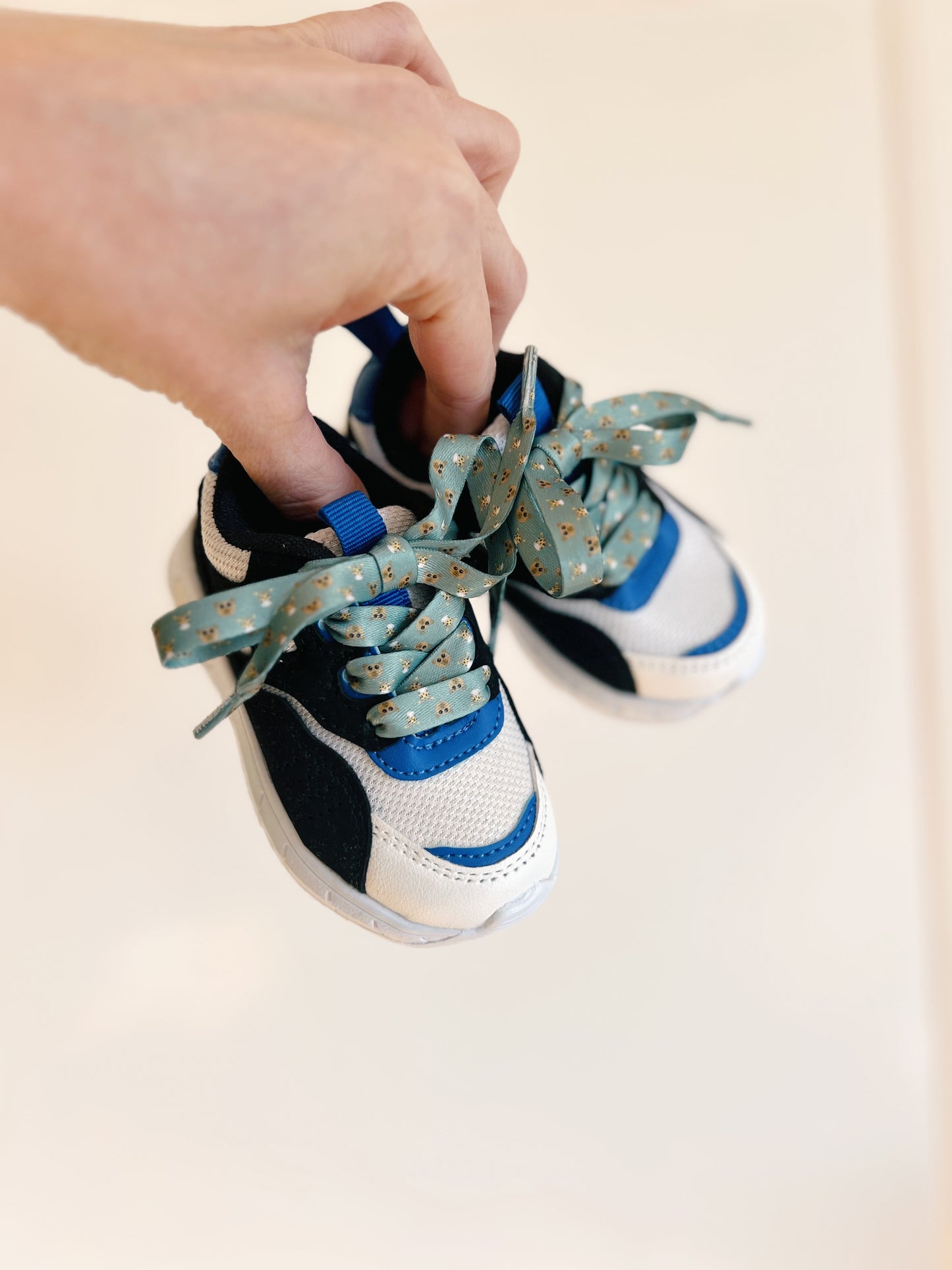 Kids Safari Green Shoelaces