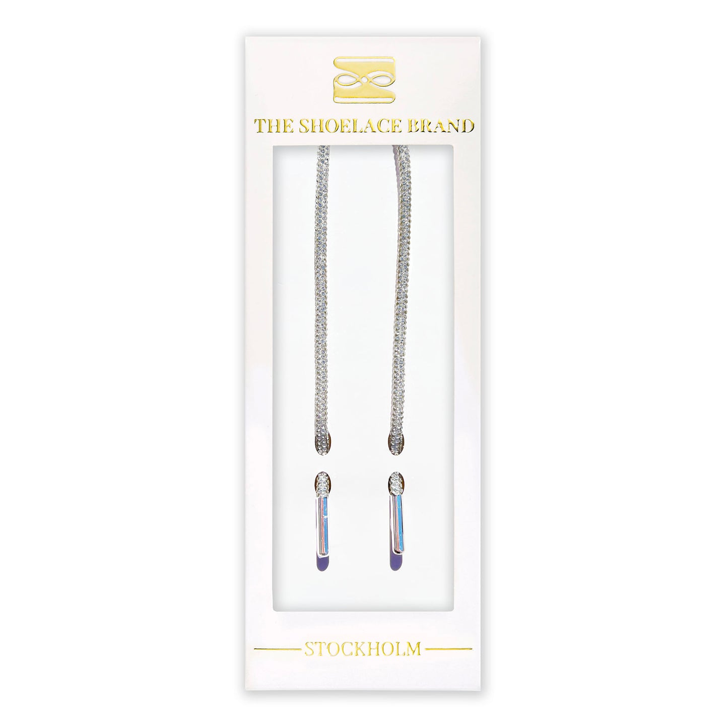 Luxury Silver Shoelaces