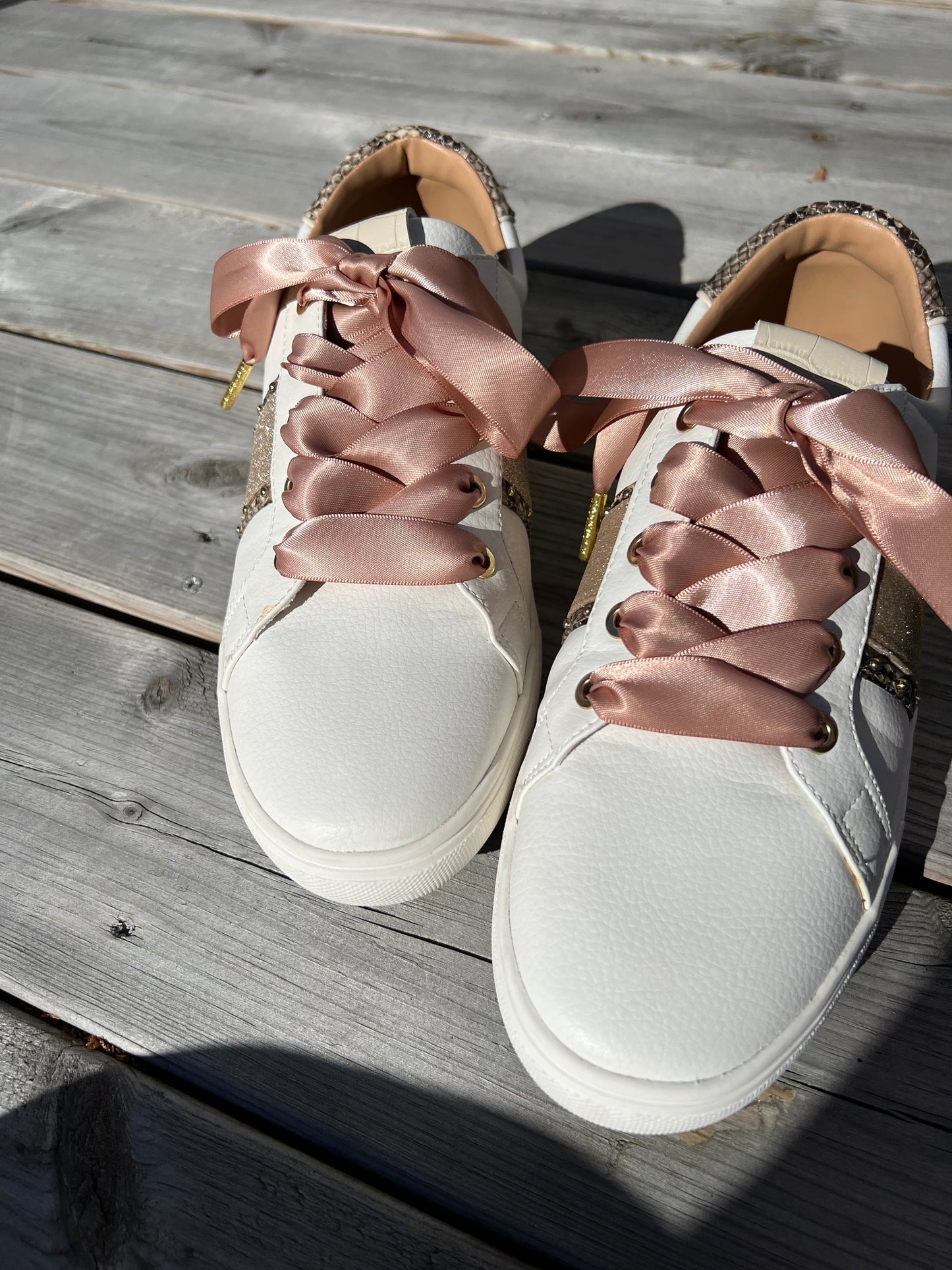 Natural Silk Skosnören