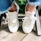 White Silk Shoelaces