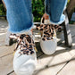 Leopard Scarf Skosnören
