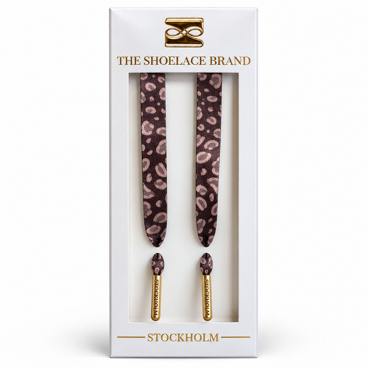 Burgundy Classic Leopard Skosnören