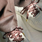 Mauve Classic Leopard Shoelaces