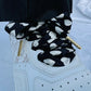 Black Heart Scarf Shoelaces