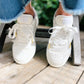White Silk Shoelaces