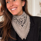 Cashmere Scarf Paisley Brown