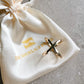 Scarf Ring Cross Gold S