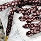 Mauve Classic Leopard Shoelaces