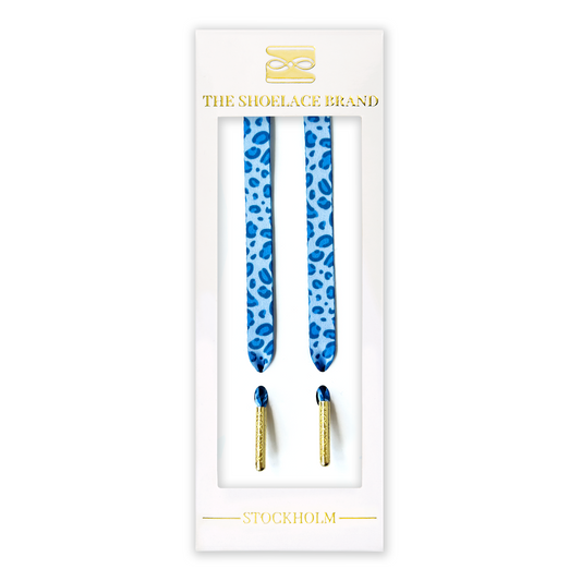 Blue Classic Leopard Skosnören