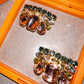 Multicolor Gemstone Cluster – Shoe Charm