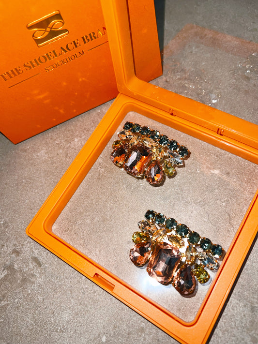 Multicolor Gemstone Cluster – Shoe Charm