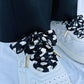 Black Heart Scarf Shoelaces