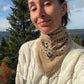 Cashmere Scarf Paisley Beige