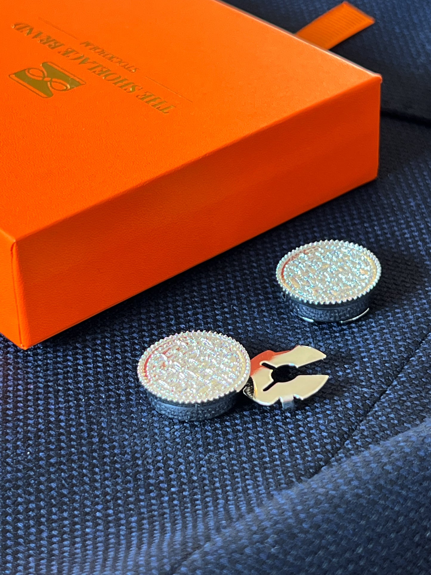 Hampus – Faux Cufflinks Silver (2-pack)