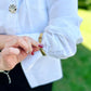 Shirt Sleeve Holder Gold