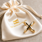 Scarf Ring Cross Gold S