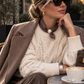 Magnetic Scarf Brown
