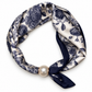 Magnetic Scarf Blue Floral