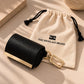 Key Chain Bag Black The Shoelace Brand gold with dustbag