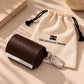 Key Chain Bag Brown The Shoelace Brand silver with dustbag