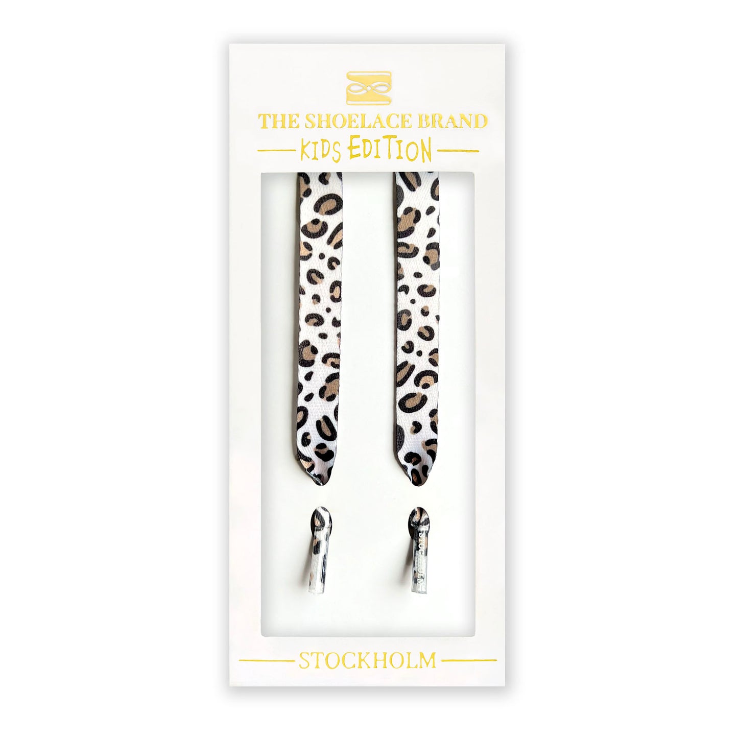 Kids Classic Leopard Shoelaces