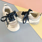 Kids Navy Star Shoelaces