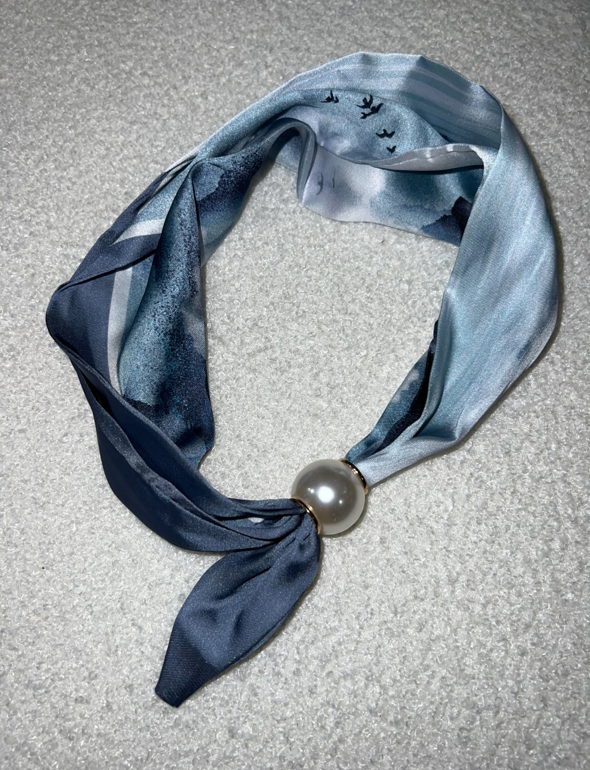 Magnetic Scarf Lightblue Sea