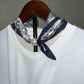 Magnetic Scarf Blue Floral