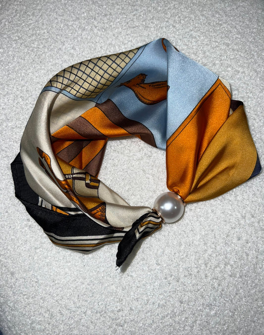Magnetic Scarf Horse print