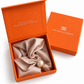 Magnetic Scarf Beige The Shoelace Brand in giftbox