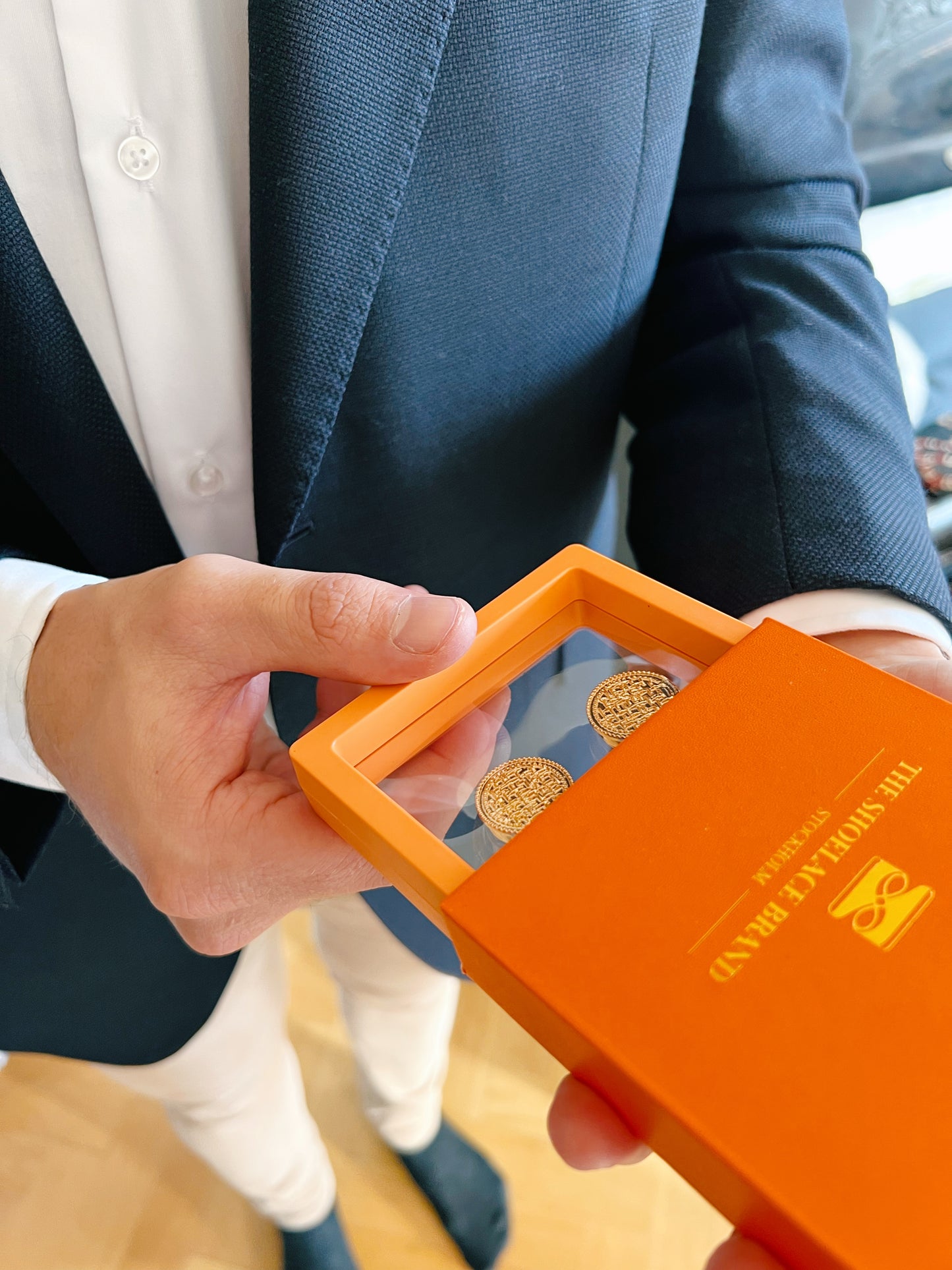 Magnus – Faux Cufflinks Gold (2-pack)