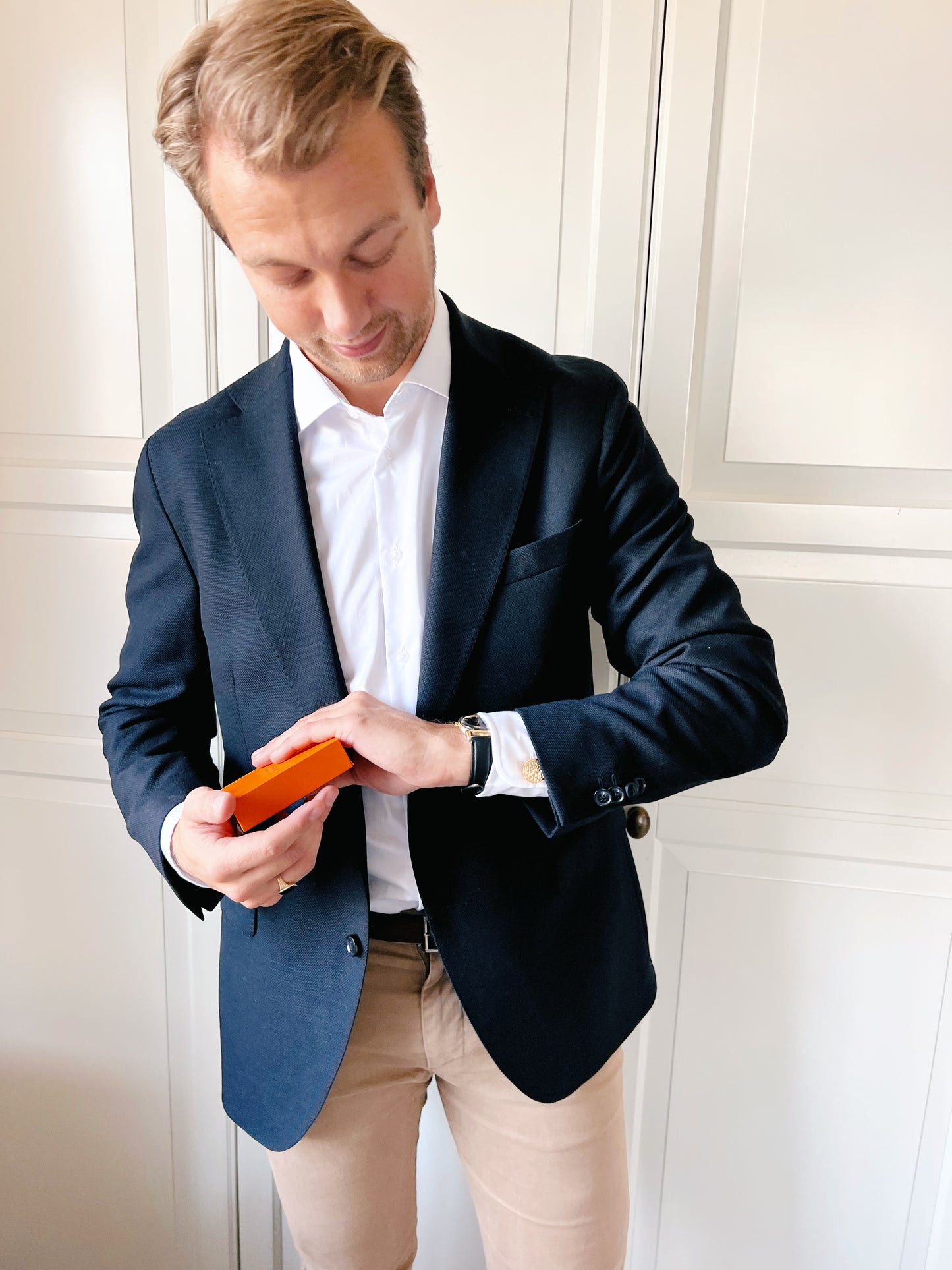 Magnus – Faux Cufflinks Gold (2-pack)