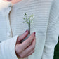 Oma Vase Brooch Silver The Shoelace Brand