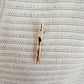 Oma Vase Brooch The Shoelace Brand Gold close up
