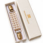 Pearl Clothing Clip The Shoelace Brand in giftbox