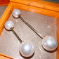 Pearl Styling Pins 2-Pack The Shoelace Brand close up
