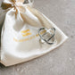 Scarf Ring Cross Silver S The Shoelace Brand