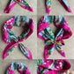 Scarf Ring Cross Silver and gold S The Shoelace Brand