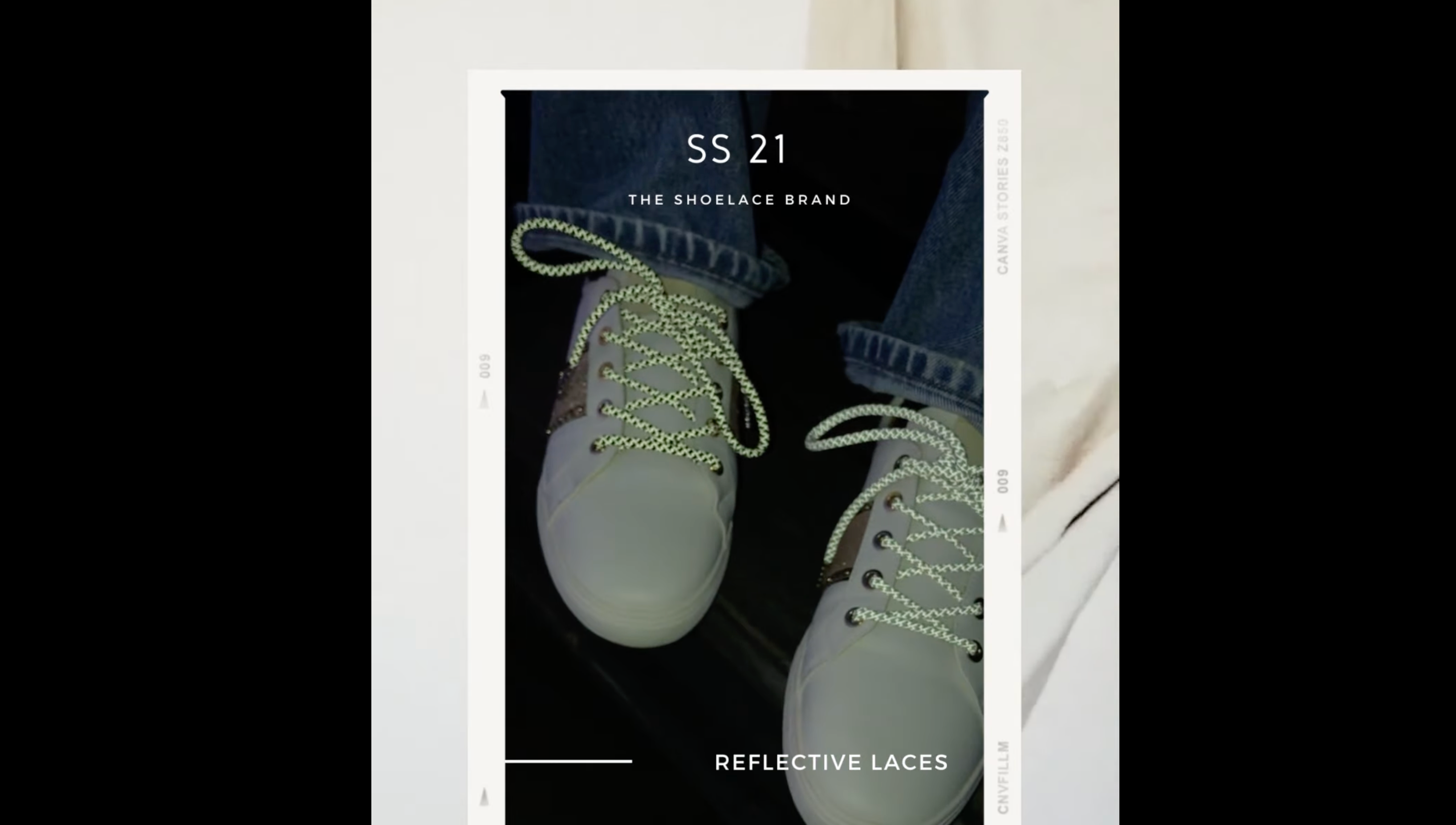Load video: Reflective shoelaces that shine superbly, reflective laces!