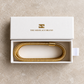 Shirt Sleeve Holder Gold The Shoelace Brand in giftbox flexible