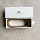 Shirt Sleeve Holder Gold elastic The Shoelace Brand small white giftbox