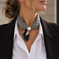 Magnetic Scarf Houndstooth