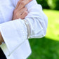 Shirt Sleeve Holder Silver