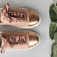 Leopard mönstrade skosnören rosa - The Shoelace Brand